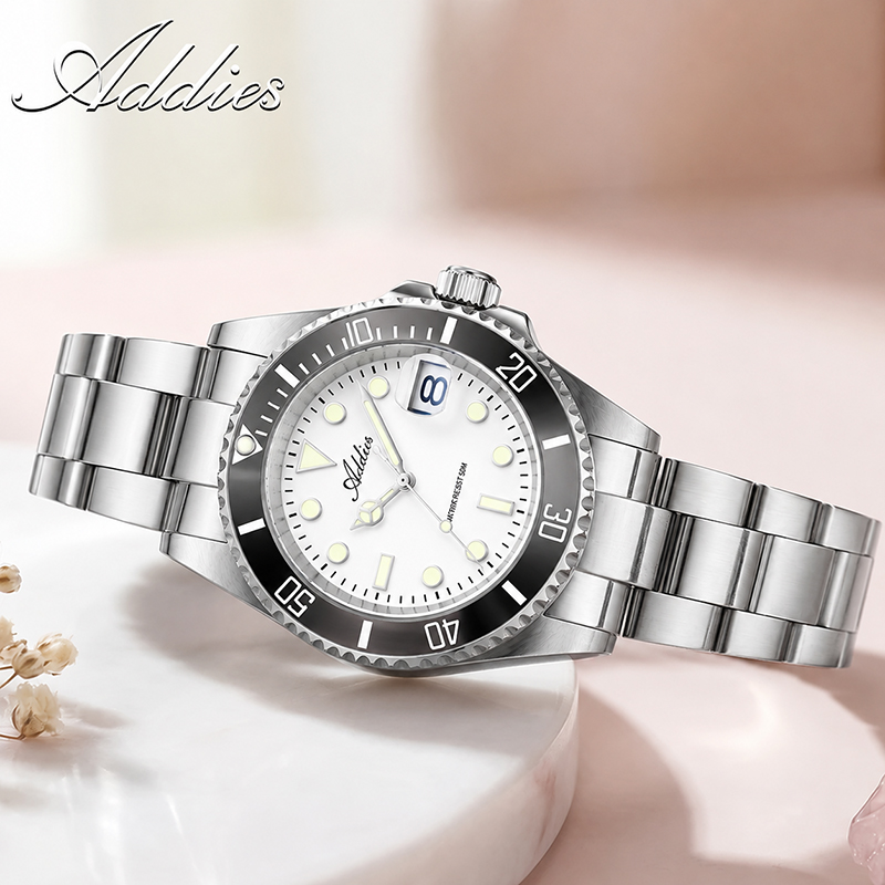 Luxury Watch Deals - ADDIES 36 ミリメートル 50 メートル防水女性の腕時計有名なブランドのステンレス鋼クォーツ女性腕時計 BGW9/C3