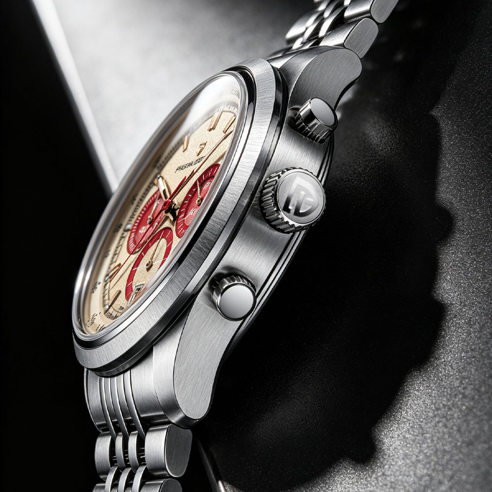 Luxury Watch With Bracelet - パガーニデザイン新しいメンズ腕時計高級クォーツ腕時計メンズ AR サファイアスピードスポーツクロノグラフ自動日付 VK63 腕時計ギフト