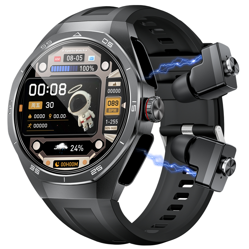 Luxury Watch Korea - 2026年新作 Android対応 TWSミュージックイヤホン スマートウォッチ NFC AMOLED