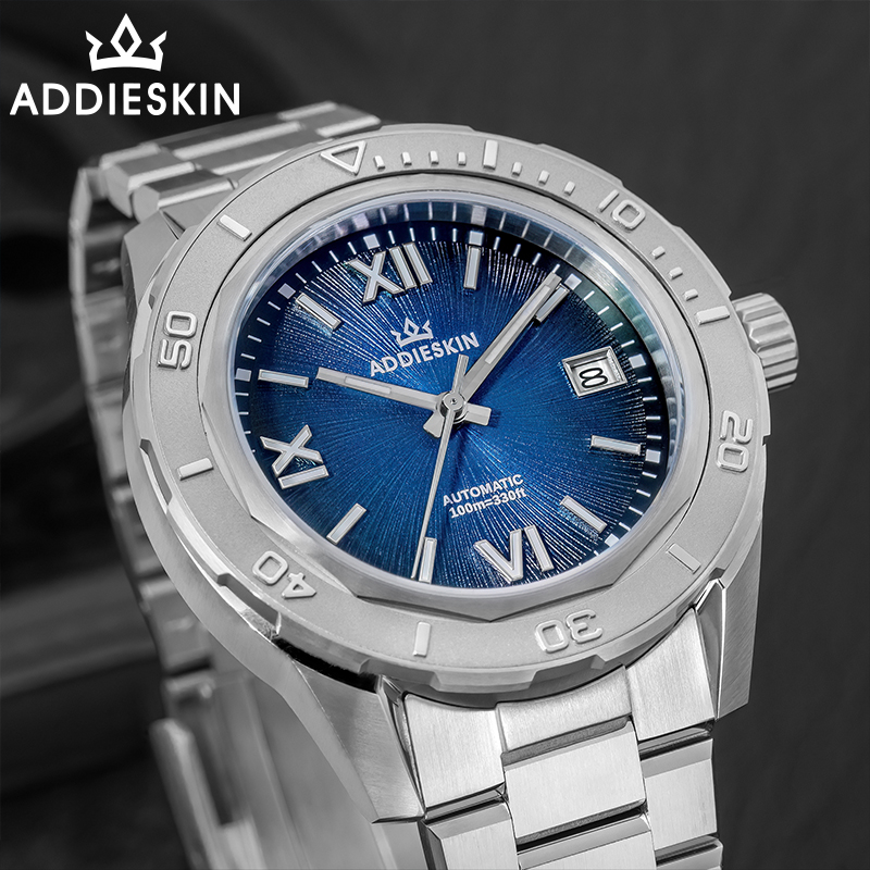 Luxury Watch With Bracelet - AddiesKin K002 自動機械式高級時計 reloj hombre 9015