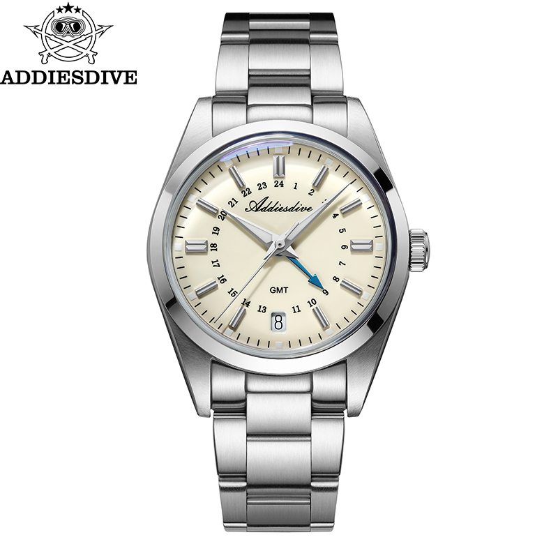 Luxury Watch With Bracelet - ADDIESDIVE ホットブランド 36 ミリメートル高級 GMT 腕時計ギフト男性