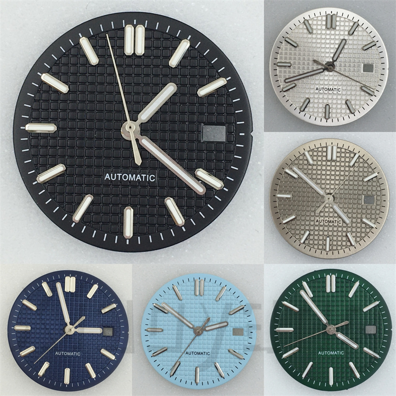 Luxury Watch With Green Dial - NH35 31mm腕時計文字盤と針セット グリーン夜光 NH35 NH36 PT5000
