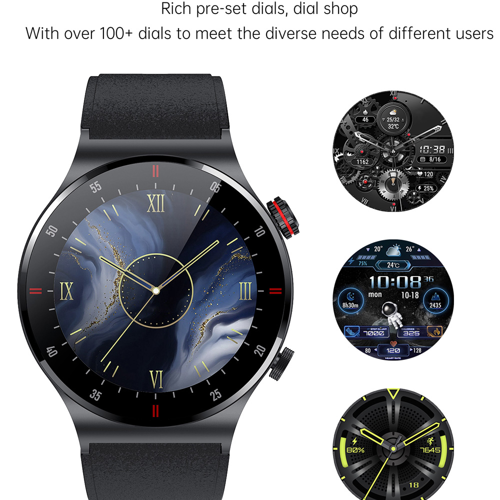 高級QW33スマートウォッチ メンズ NFC ワイヤレス通話 - Luxury Watch Korea のレビューと価格