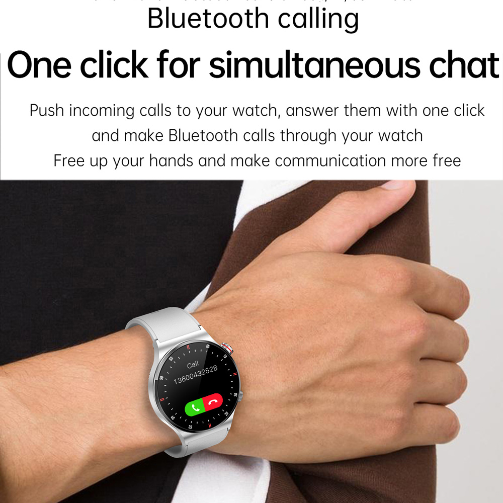 高級QW33スマートウォッチ メンズ NFC ワイヤレス通話 - Luxury Watch Korea のレビューと価格
