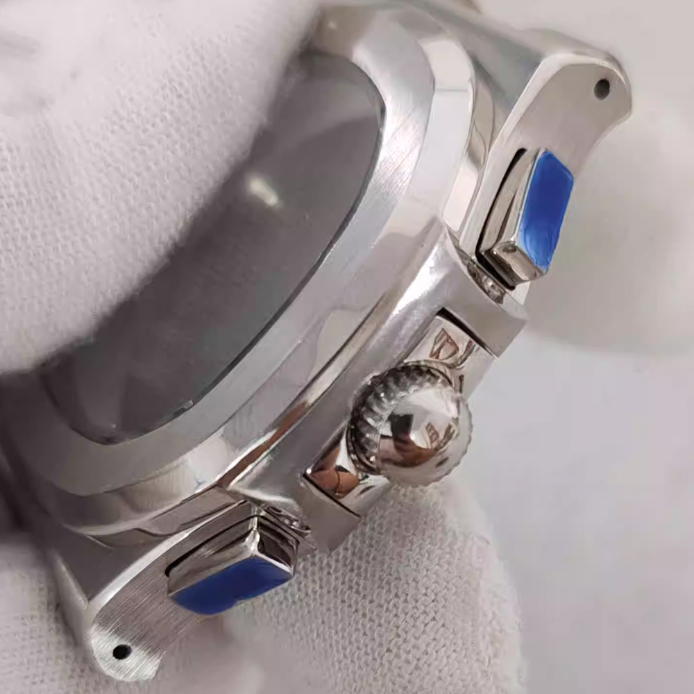 41mm腕時計ケースストラップセット、グリーン夜光文字盤+針 - Luxury Watch With Green Dial のレビューと価格