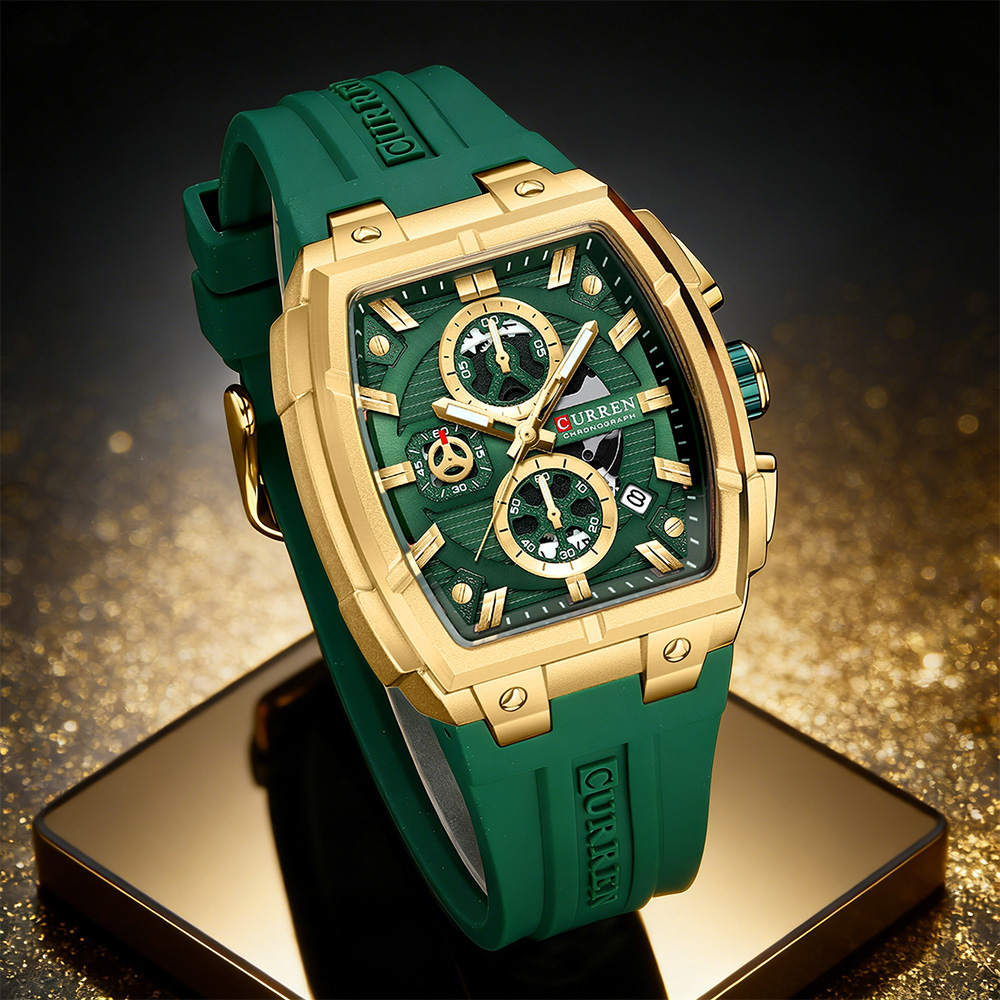 CURREN 高級ヴィンテージ腕時計 メンズ スポーツ クロ - Luxury Watch With Bracelet のレビューと価格