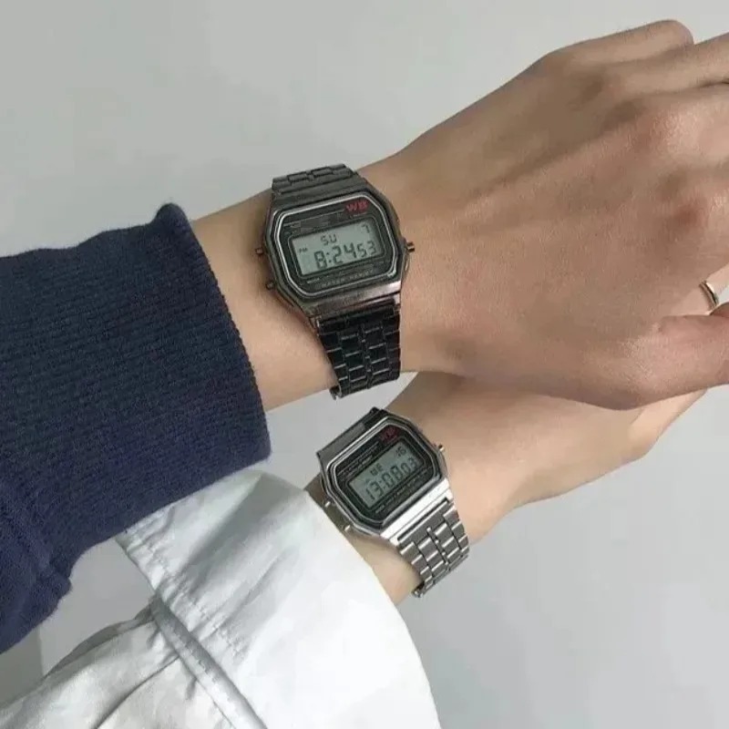 高級 F91W スチールバンド腕時計 LED デジタルステン - Luxury Watch Exchange のレビューと価格