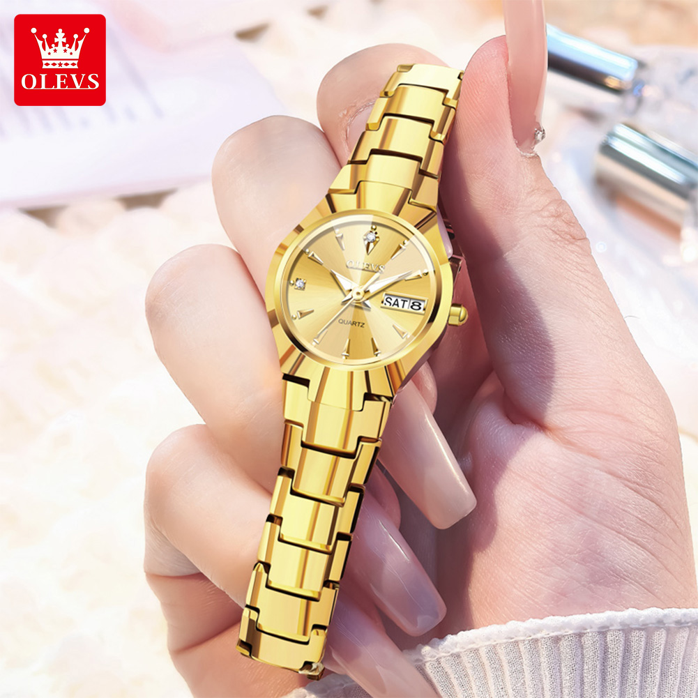 OLEVSレディース腕時計8697高級エレガントクォーツ腕時 - Luxury Watch With Bracelet のレビューと価格