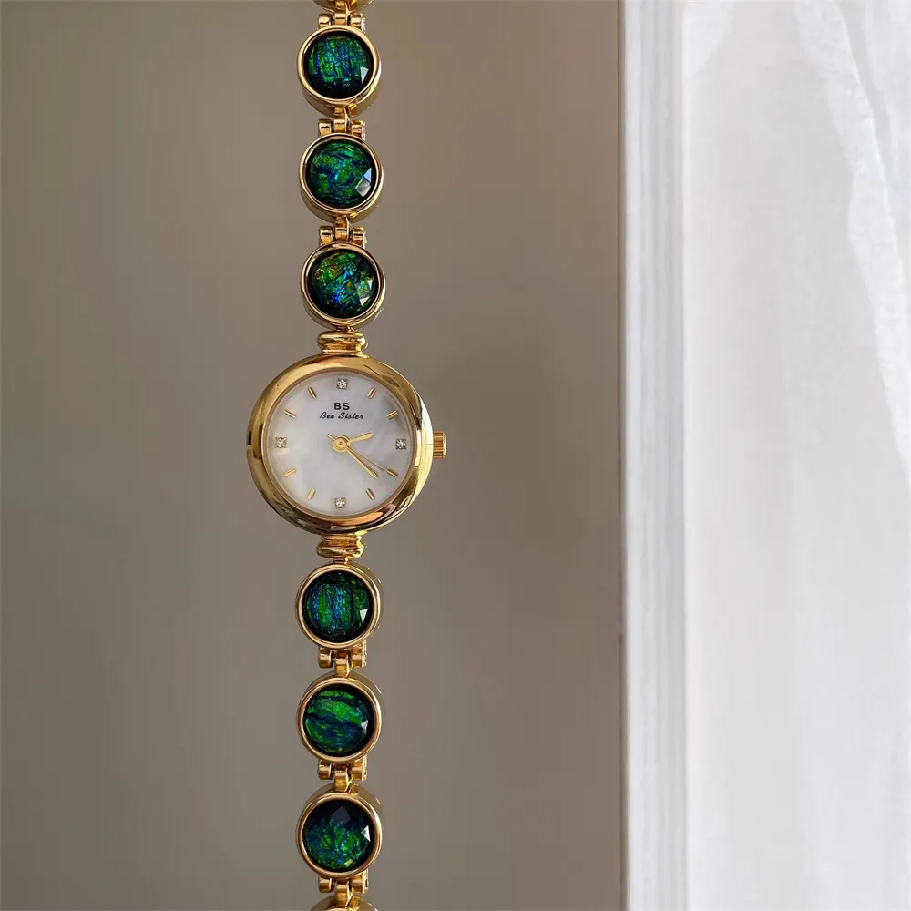 高級女性の腕時計グリーンヒスイブレスレットスモールダイヤルエ - Luxury Watch With Green Dial のレビューと価格