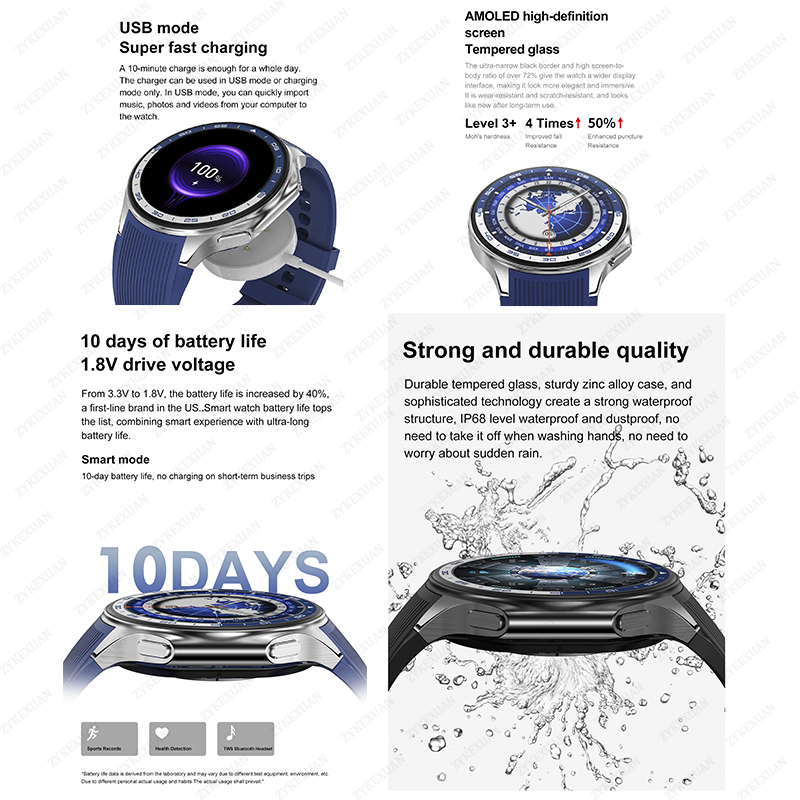 2025年最新 OPPO Watch X ハイエンドビジネス - Luxury Watch Korea のレビューと価格