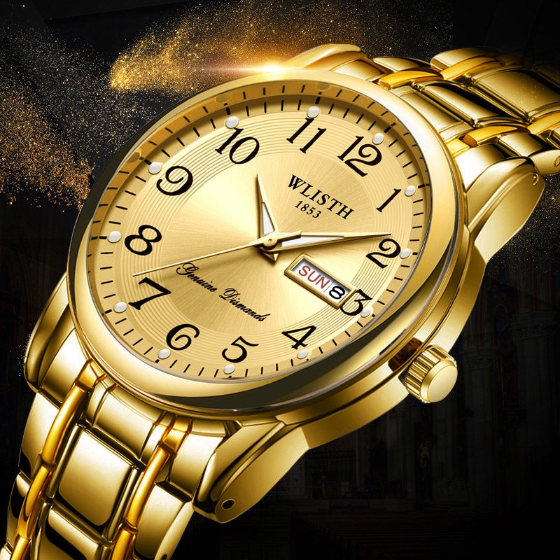 高級メンズクォーツ腕時計 デジタル腕時計 カレンダー 曜日表 - Luxury Watch Exchange のレビューと価格