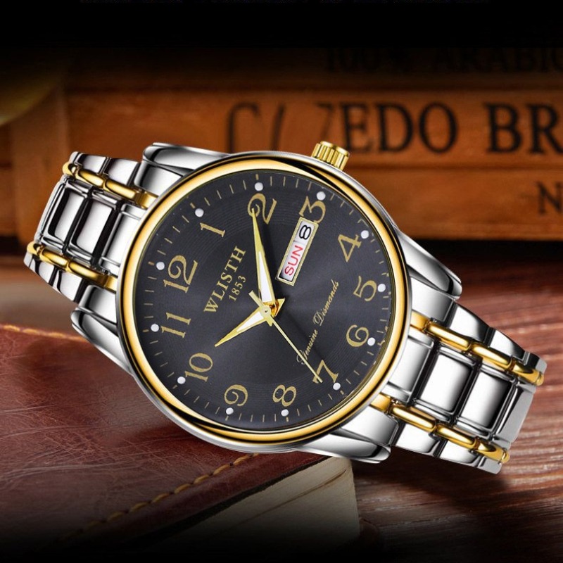 高級メンズクォーツ腕時計 デジタル腕時計 カレンダー 曜日表 - Luxury Watch Exchange のレビューと価格