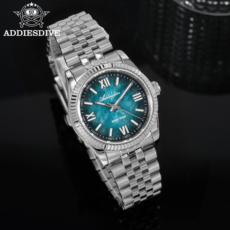ADDIESDIVE エレガントな女性用腕時計高級サファイア - Luxury Watch With Bracelet のレビューと価格