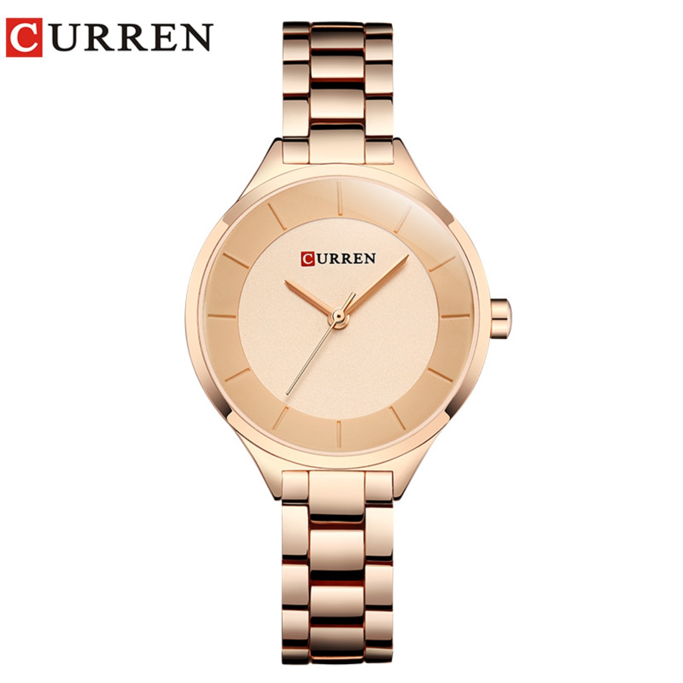 カレン新しいシンプルな女性ブレスレット腕時計ライト贅沢なガー - Luxury Watch With Bracelet のレビューと価格