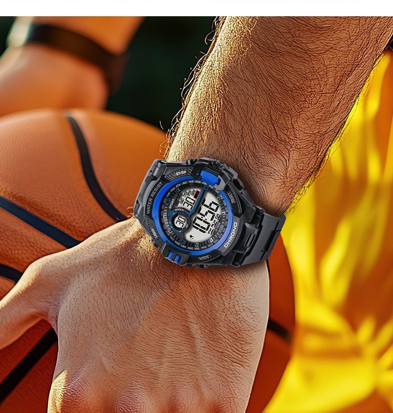 防水スポーツウォッチ高級電子時計男性用 LED 目覚まし時計 - Luxury Watch Exchange のレビューと価格