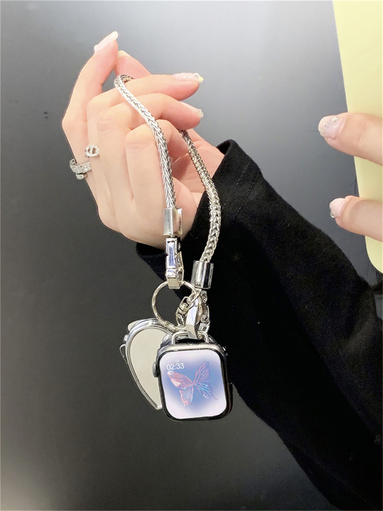ラブミラーペンダントストラップとアップルウォッチ用ラインスト - Luxury Watch Korea のレビューと価格