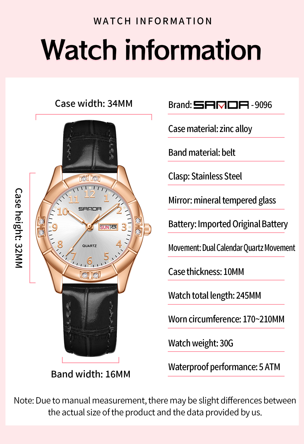 SANDA2026 韓国製ヴィンテージレザー ダブルカレンダ - Luxury Watch Korea のレビューと価格