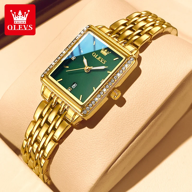 OLEVS 9995 日付時計女性用高級防水夜光時計エレガン - Luxury Watch Deals のレビューと価格