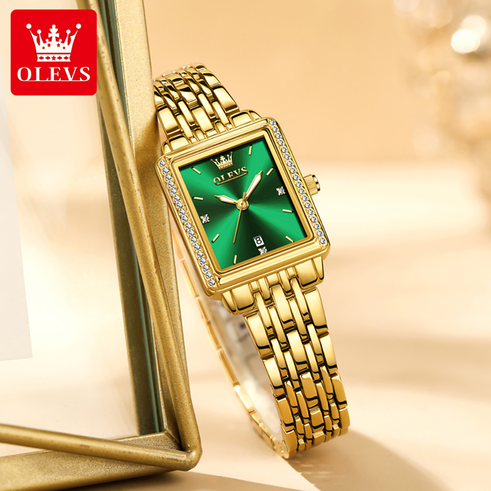 OLEVS 9995 日付時計女性用高級防水夜光時計エレガン - Luxury Watch Deals のレビューと価格