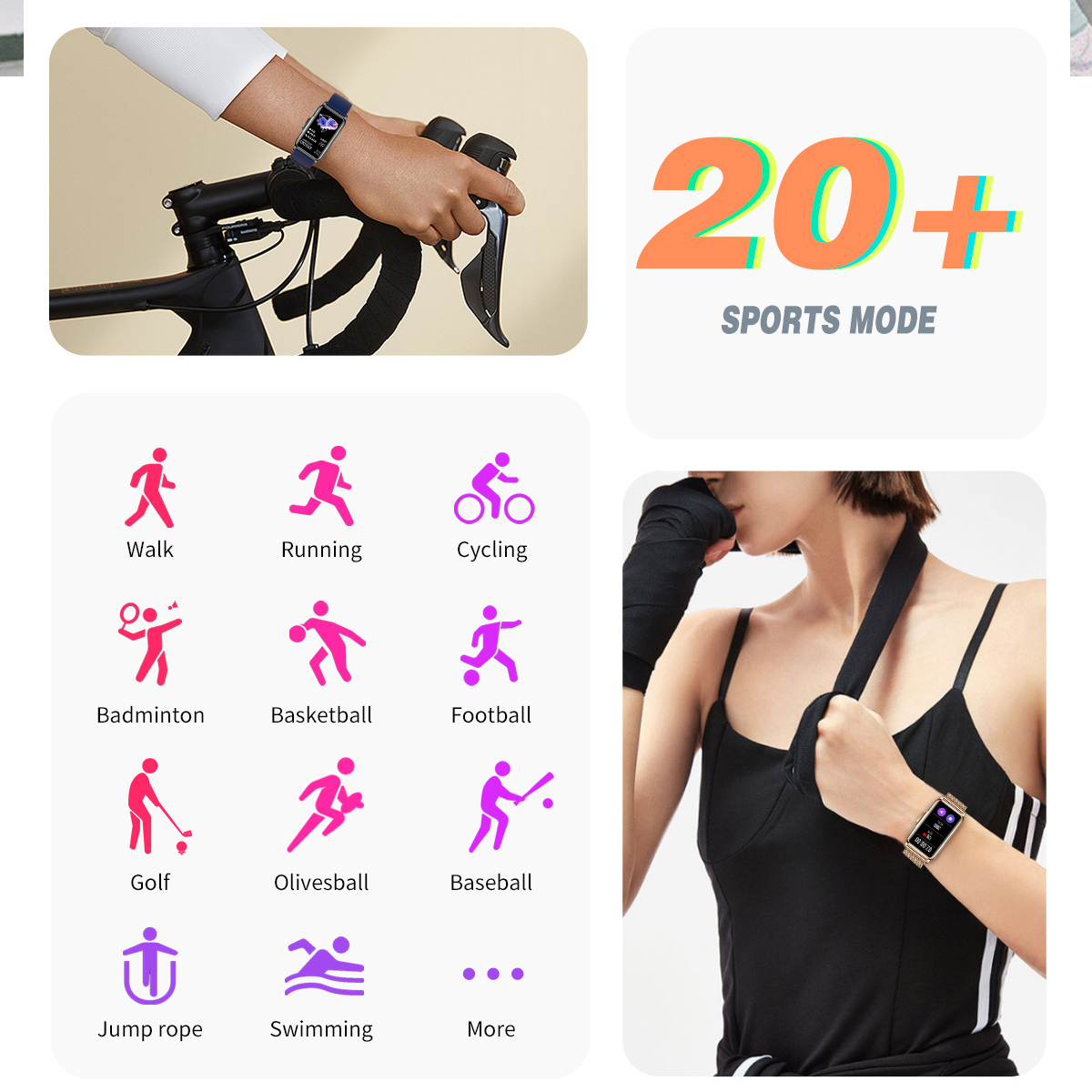 レディーススマートウォッチ女性高級ダイヤモンド腕時計心拍数モ - Luxury Watch Korea のレビューと価格