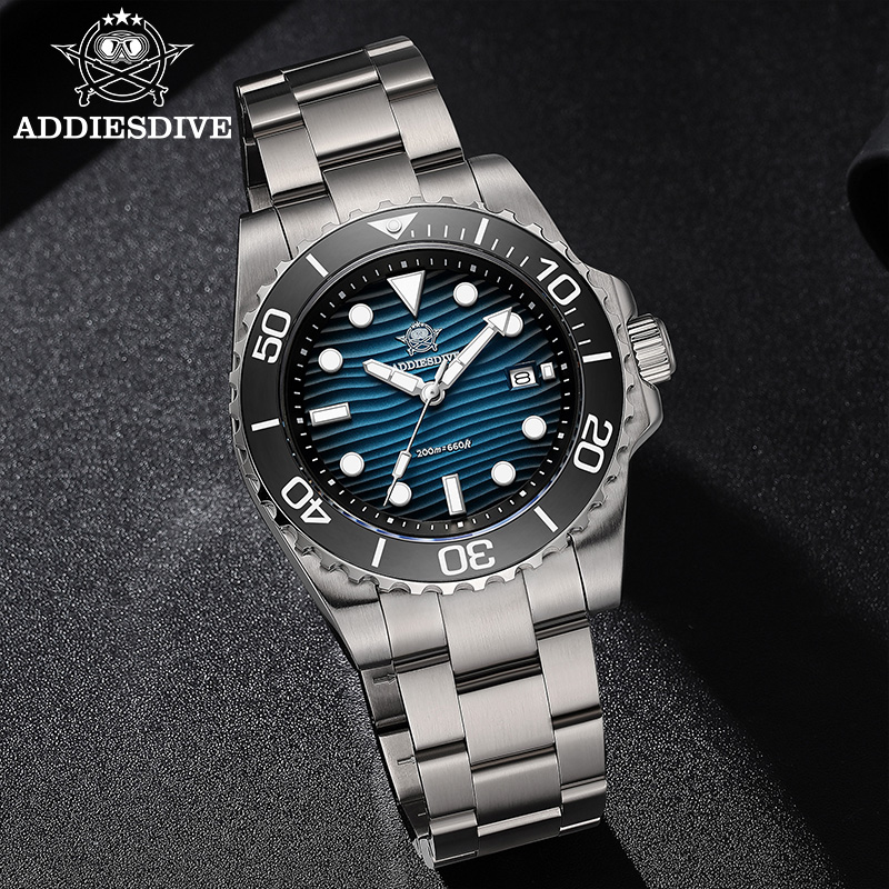 ADDIESDIVE メンズ 2115 クォーツ時計 サンド - Luxury Watch With Bracelet のレビューと価格