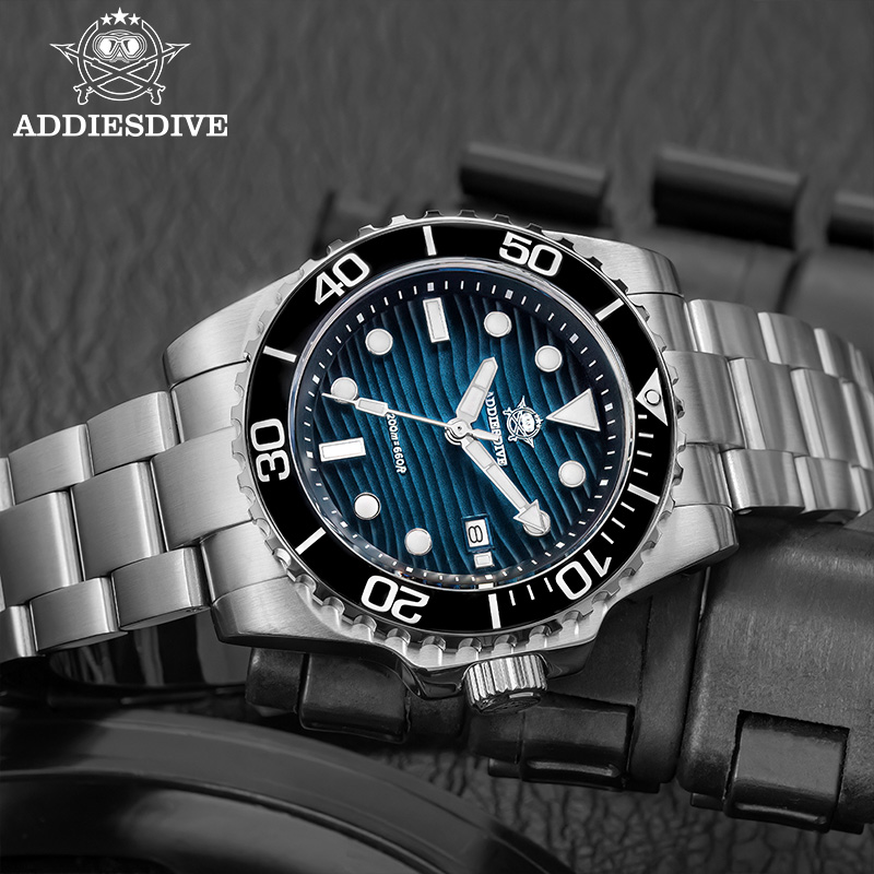ADDIESDIVE メンズ 2115 クォーツ時計 サンド - Luxury Watch With Bracelet のレビューと価格